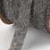 Non -woven ribbon, threaded, reinforced, 15 mm, 100 m, color gray color