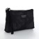 Cosmetic bag simple flower, 19*3*13, lightning departure, lining, black