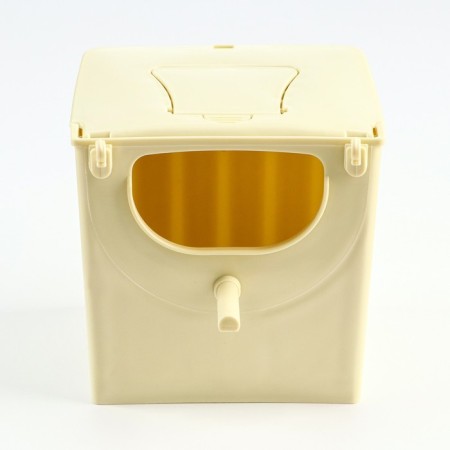 Plastic cloth-nickel for a cell, 13.5 x 10 x 12.5 cm, beige-1
