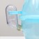Carrier carrier carrier with a house, shelf, drinker, 29x23x23 cm, blue