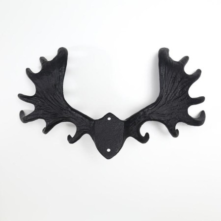Decorative metal hooks "elk horns" 22x35x9 cm-3