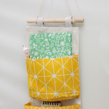 ORGANIZER OF ORGANIZATION with pockets, 3 departments, 20 × 60 cm, color and design mix-2
