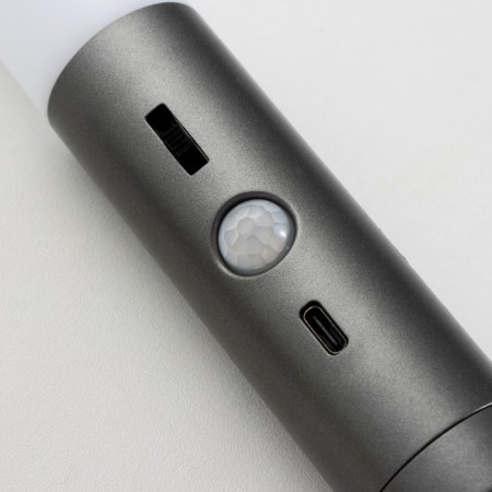 Sconces with a junik movement sensor LED 3000/7000k USB battery silver 7x3x20 cm-9