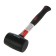 Rubber Kiyanka Matrix 11185, 450 g, black tires, fiberglass handle
