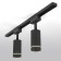 Elektrostandard track lamp, Glory, 50x50x185 mm, 7W, LED, 420LM, 4200K, black color black