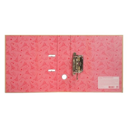 A4 75 mm registrar, Devente Emily in Paris, collapsible, metal edging-2