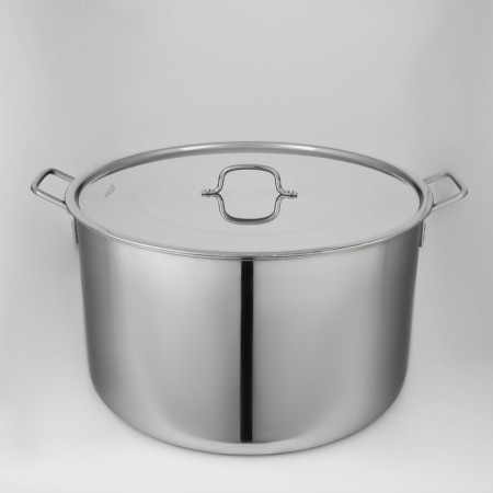 Boiler "General catering", 50 l, d = 50 cm, h = 26 cm, metal lid, dumpled handles-1