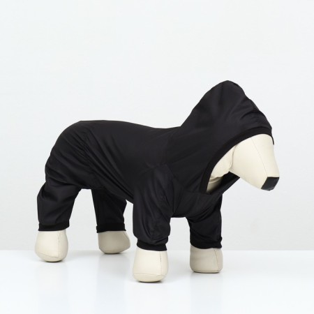 Overalls for animals, without lining, size 3xl, black-2