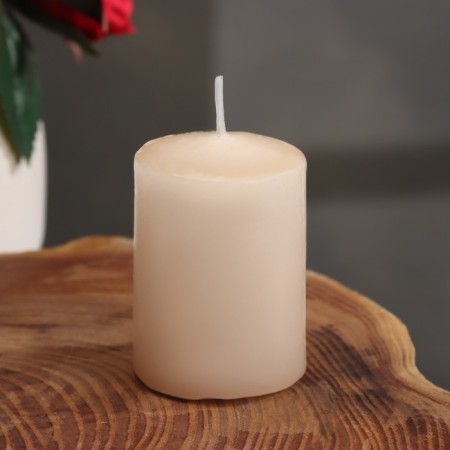 Candle - Aromatic CAPUCHINO CILINDRAR, 4x6 cm-1