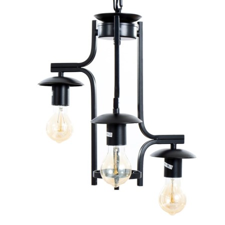 Derin lamp "3x e27 black 36x35x66cm-5