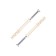 Dowel-gvo "bison expert", nylon, cylindrical cuff, 6x40 mm, 125 pcs