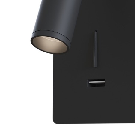 Bra Technical C041wl-L3B3K, LED, 3W, 7x6.5x18.6 cm, 200lm, black color-8