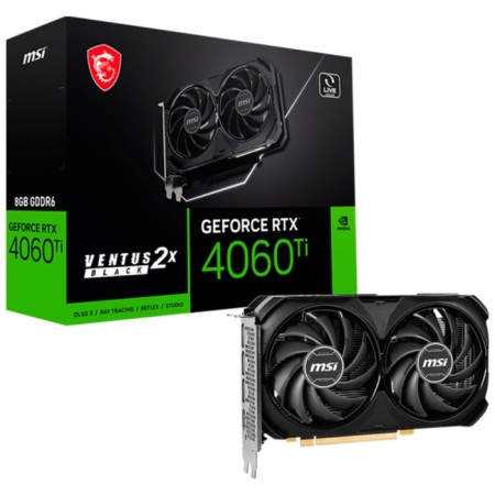 Video card MSI GEFORCE RTX 4060 TI VEN 2X BL 8G OC