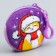New Year. Kidly purse "Good animals", plush, color mix