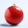 3D applique in the ball "New Year" 8 cm, Spider-Man