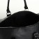 Road bag with a zipper, a suitcase holder, a long belt, black color