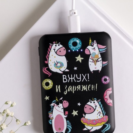 Set of headphones vacuum and external battery 5000 MAH "Unicorn"-7