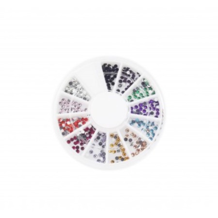 Rhinestones in the carousel Pole, small