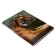 Notepad A6, 64 sheets in the Tiger cage, solid cover, offset unit
