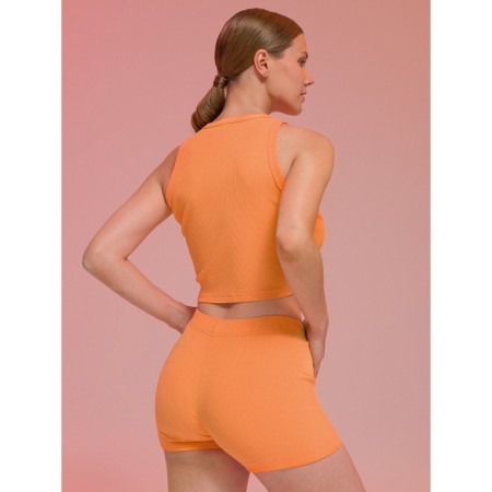 T -shirt female, size 42, orange color-3