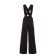 Women's pants Minaku: Casual Collection Black Black, Rr. 48