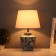 Table lamp "Claud" 1x40W E27 Black/White 25x25x38, 5cm