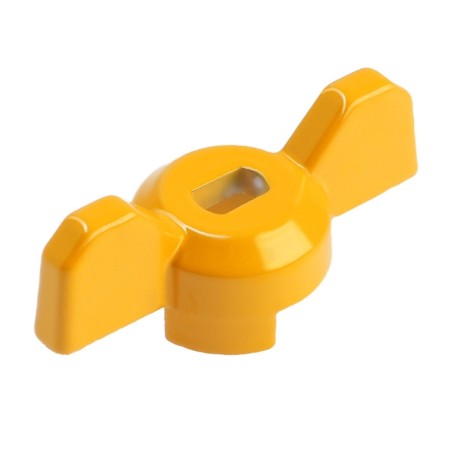 Balm-butch for the ball valve Zein, reinforced, 1/2 "-3/4", yellow-1
