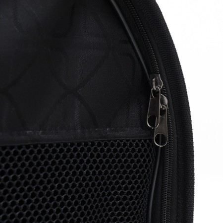Bag - Animal Carriage "Lux", PVC, Jacquard, 49 x 30 x 35 cm, black-4