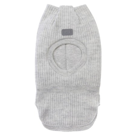 Hat-shuttle for a girl, size 46, color light gray-2