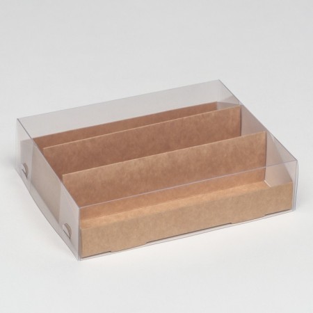 Box for Makarun, with a lodge, craft 21 x 16.5 x 5.5 cm-1