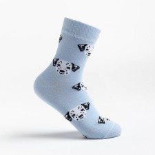 Nosk children, blue color/Dog print, size 14