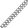 Collar - two -row metal strain, 65 cm, wire thickness 3 mm