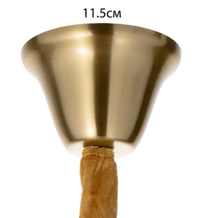 Annie chandelier 6x40W E14 Brass 69x69x44 cm Bayerlux-6