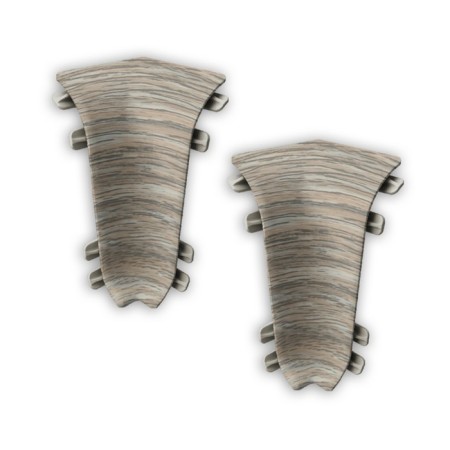 Inner lexide angle 55mm snowy oak (2pcs/blister)