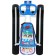 Snow-champion "Timka Sport 4-1", TS4-1/BG, with a back and a seat belt, white/blue color