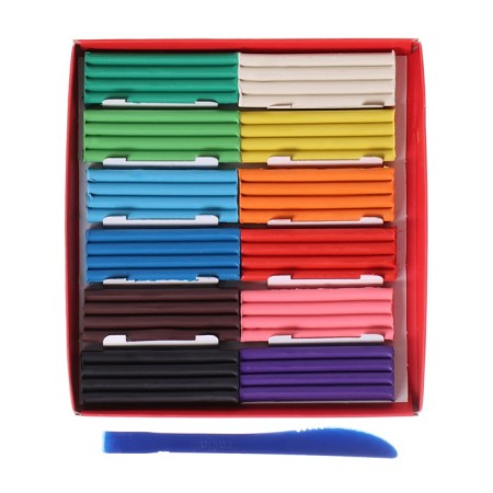 Plasticine 12 colors 240 g Gamma "Ornament", with a stack, cardboard-2