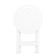 Folding stool, 350x390x445, snow