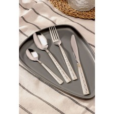 A set of cutlery made of stainless steel of the Yumi shares, 24 items
