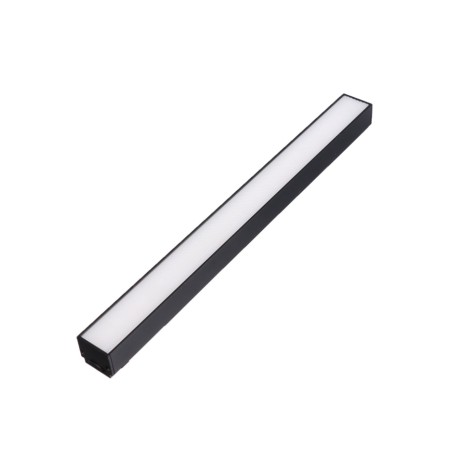 Track lamp, series "Flat" FTL-001, 10W, 48V, 4000K, IP20, 300mm, black