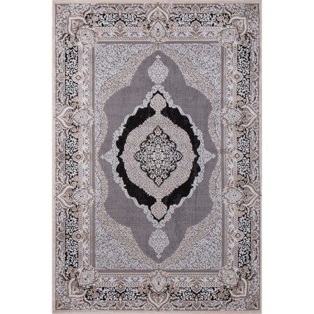 Rectangular carpet Karmen Hali Panama, size 78x150 cm, color Grey/Brown