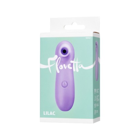 Vacuum-wave Flovetta byfa Lilac, clitoris stimulator, ABS plastic, 12.5 cm, purple color-10