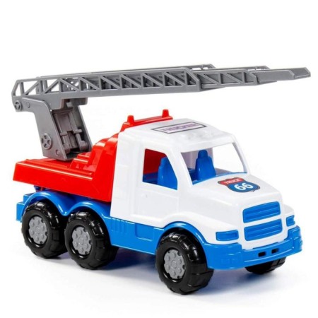 The car-fire special machine "Gosha", the color of the white and blue-4