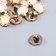 A set of buttons of decorative plastic "openwork flower with a pearl" set of 20 pcs 1.2x1.2 cm