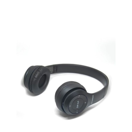 Headphones Ergolux ELX-BTHP01-C01, wireless, invoices, microphone, 250mach, FM, black-2