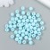 Beads Plastic "Blue Sky" Gloss Set 25 grams d = 0.8 cm