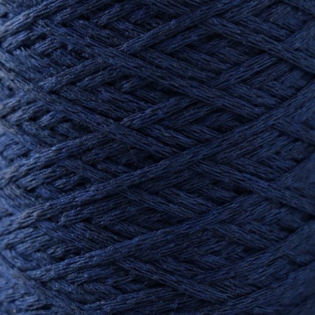Knitting cord without core 70% cotton, 30% polyester 1mm 200m/65 ± 10g (41 - Indigo)-2