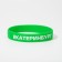 Silicone Bracelet "Yekaterinburg", white-green color