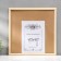 Roof photo frame 2/2 40x40 cm