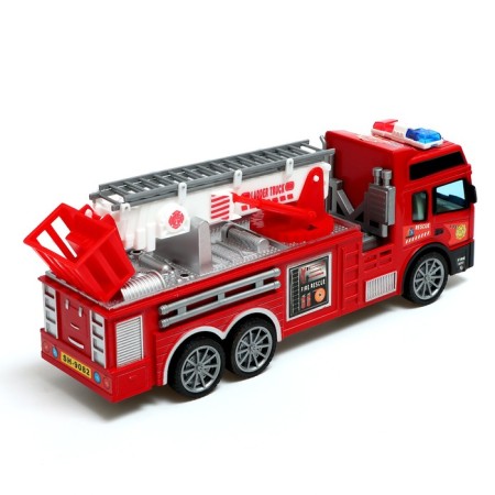 Radio -controlled "Firefight" machine, with a retractable staircase, works from batteries-2