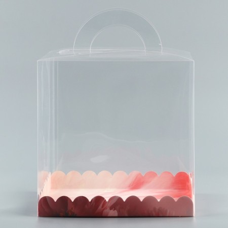 Confectionery box, chest, packaging, "petals of happiness", 20 x 20 x 20 cm-5